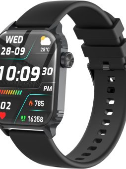 Smart Watches for Women Men, 1.83 inches HD Smartwatch with 90 Sports Modes, Heart Rate/Sleep Monitor, IP67 Waterproof, Bluetooth Call & Music Control